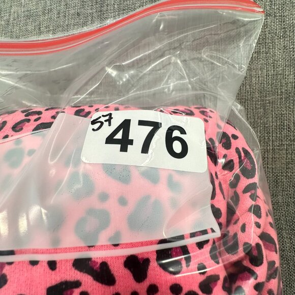 NEW! Love Peace Hope By Zenana Colorado Hooded Sweater Leopard Pink Medium - Picture 11 of 11